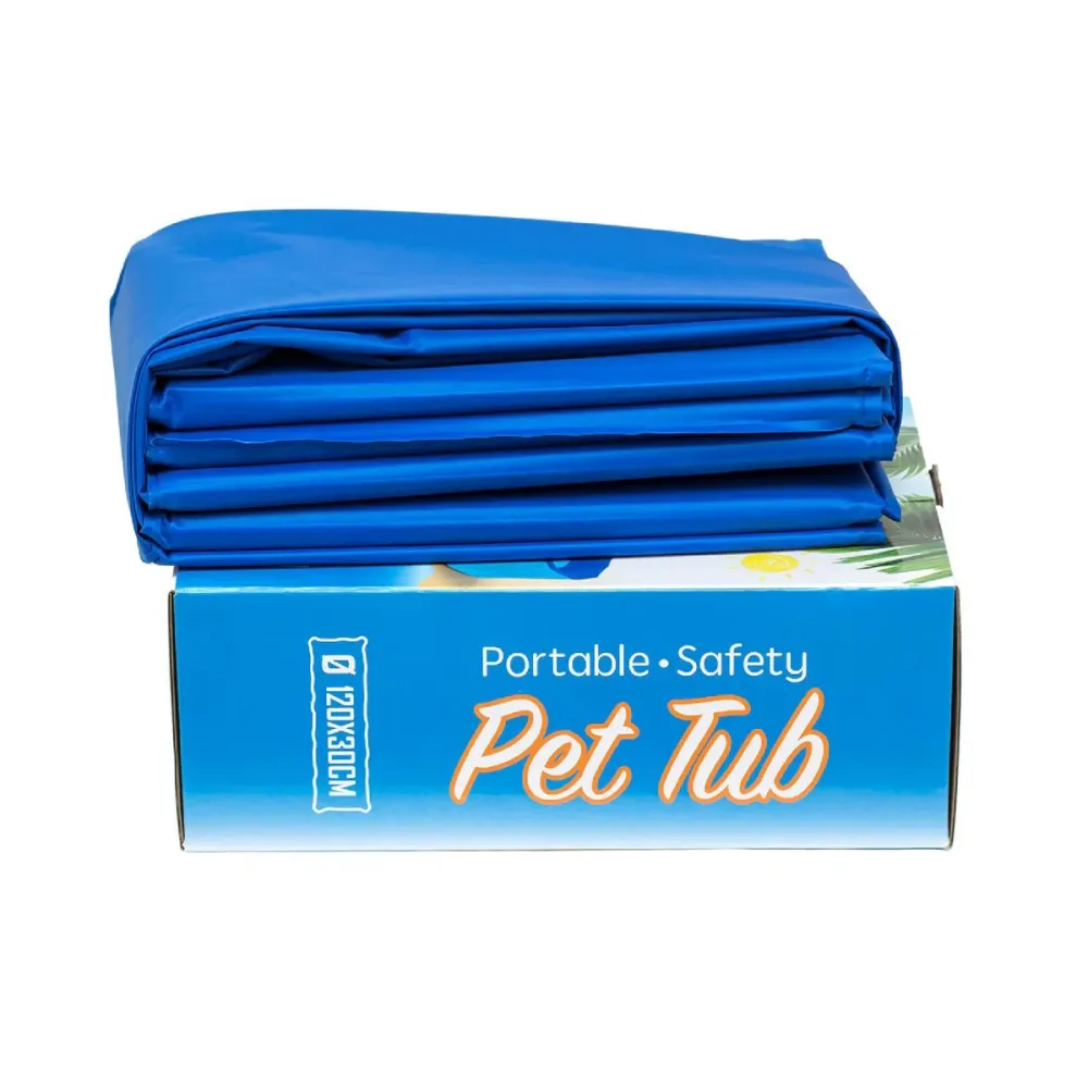 Складной бассейн для собак и домашних животных Papillon размер M Ø 80 x 30 см Киев - изображение 3
