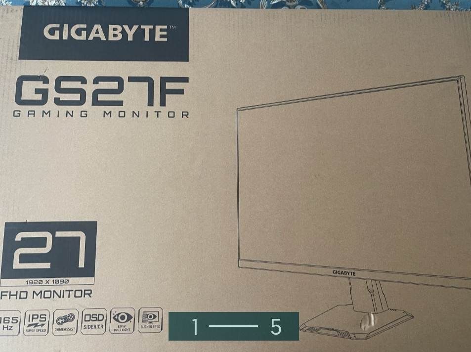 Ігровий Монітор: GIGABYTE GS27F. Київ - фото 1