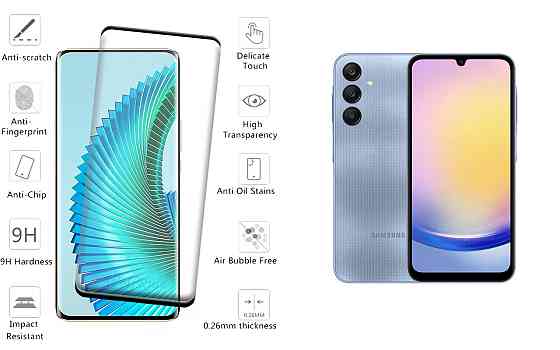 Захисне скло HyperGlass Pro для Samsung Galaxy A25, Galaxy A25 5G – максимальна чутливість та захист Київ