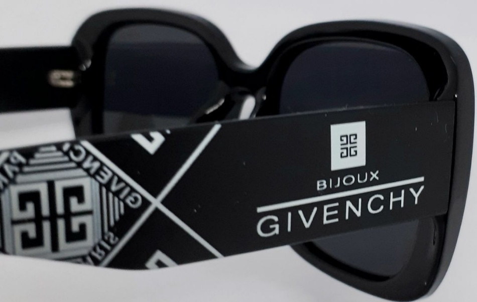 Жіночі брендові окуляри чорні із сірим логотипом поляризовані. Київ - фото 1