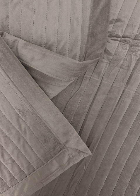 Покривало велюрове Кing Size 220х240 см колір какао (85-212) Київ - фото 2