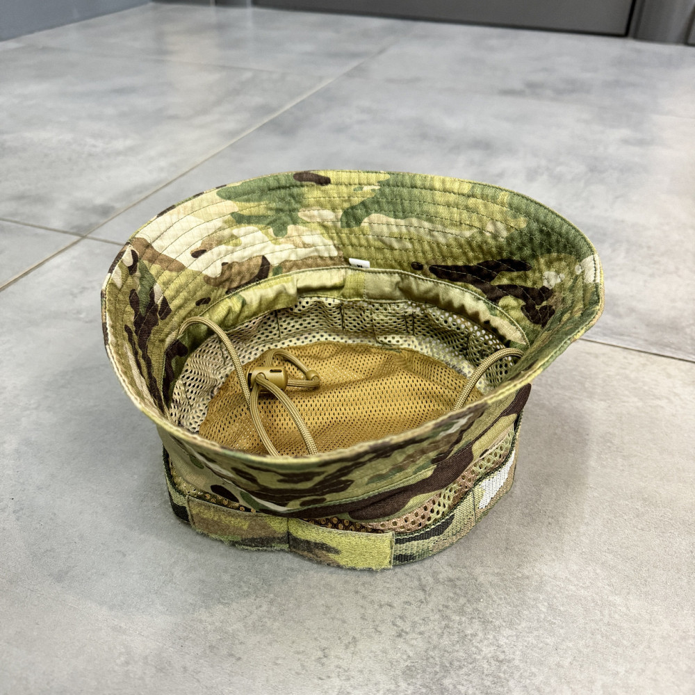 Панама з сіткою, тактична, Мультикам, розмір XL, ріп-стоп (65% бавовна, 35% polyester), WINTAC, Україна Київ - фото 5