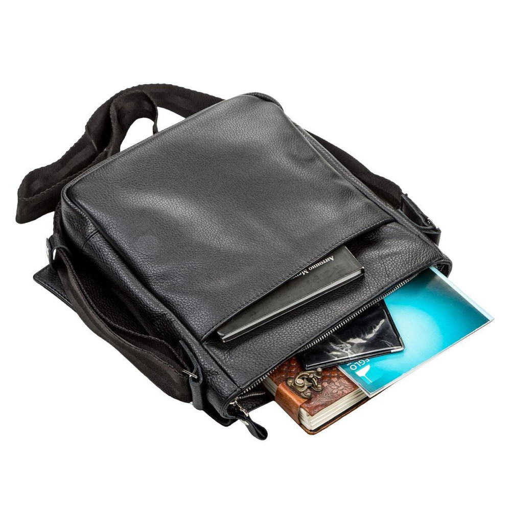 Сумка чоловіча SHVIGEL 00861 Чорна Київ - фото 5