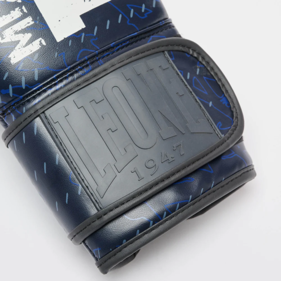 Боксерські рукавиці Leone GN004 PRIMAL INSTINCT Blue 16 унцій Каменское