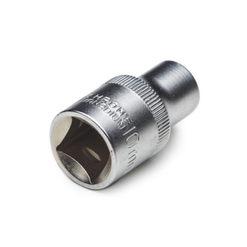 Насадка шестигранна 1/2" 10 мм CrV CИЛА Житомир
