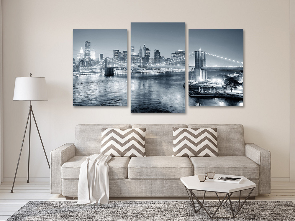 Модульна картина у вітальню/ спальню Нью-Йорк    Art-546_3 Київ - фото 2
