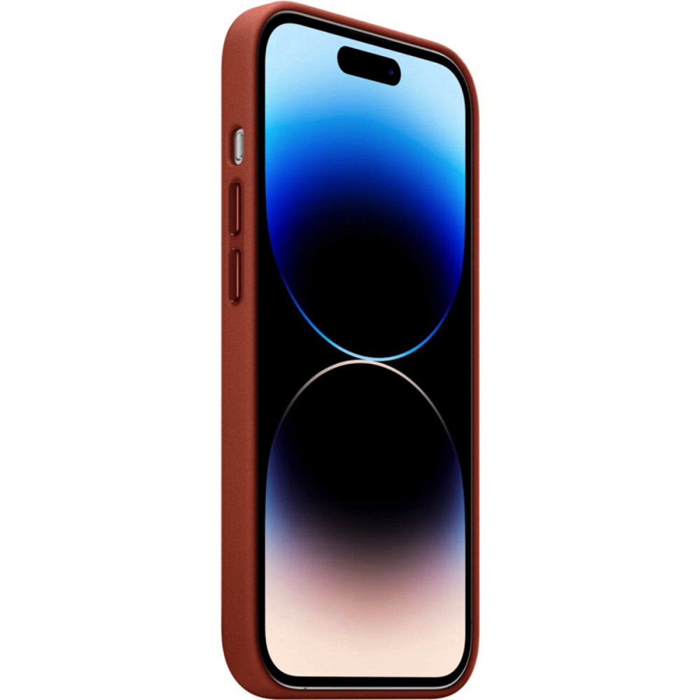 Чохол для смартфона Leather AAA Full Magsafe IC for iPhone 15 Pro Saddle Brown Киев - изображение 3