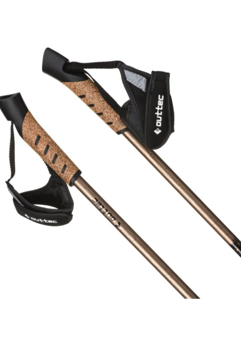 Трекінгові палки Outtec карбонові 3-х секційні 70-135см Anti-shock Киев - изображение 3