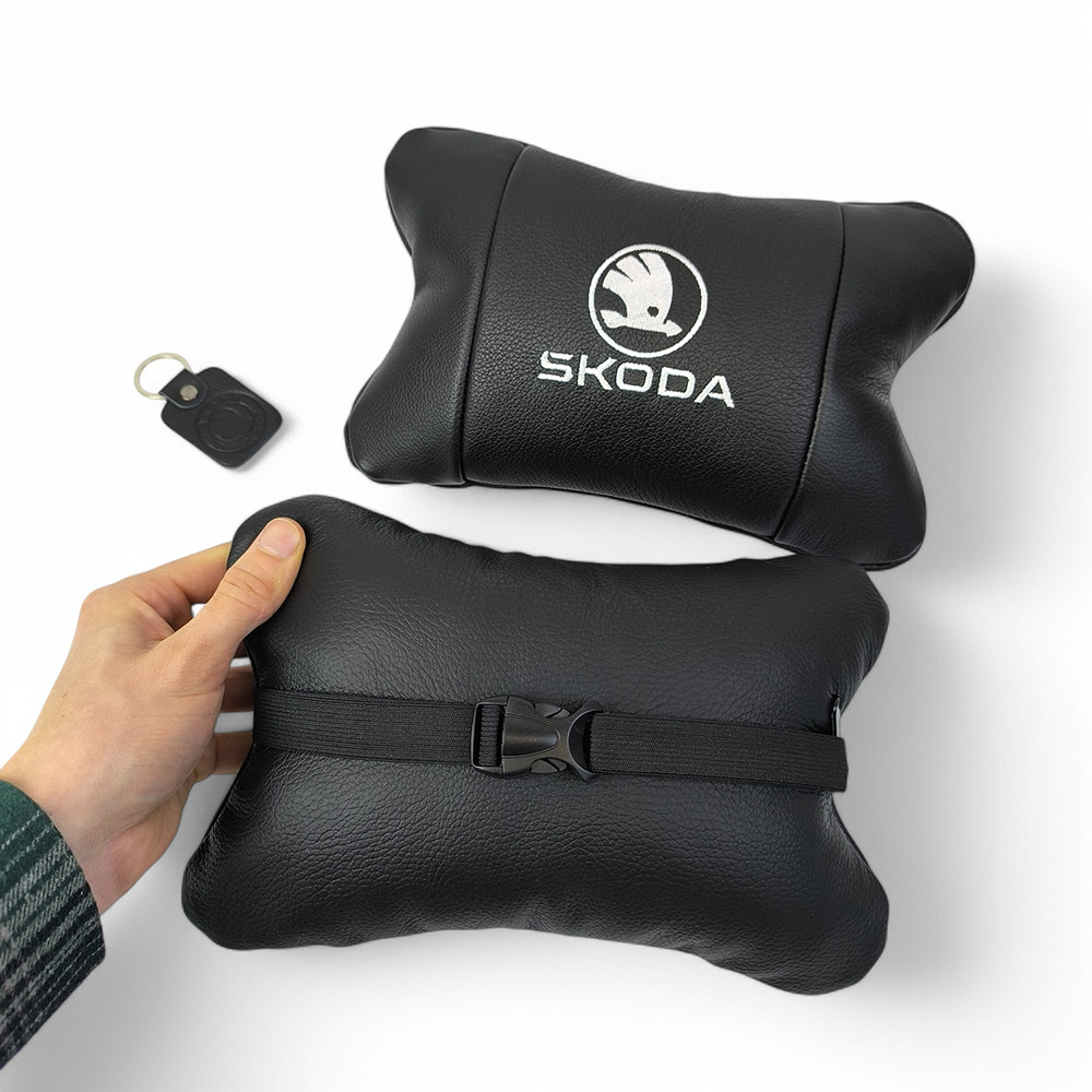Подушки под голову в машину Skoda Шкода, Подушка для поддержания головы, Подушка для комфорта в авто VT-53 Львов - изображение 11