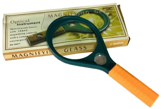 Лупа пластик  90мм Луцьк