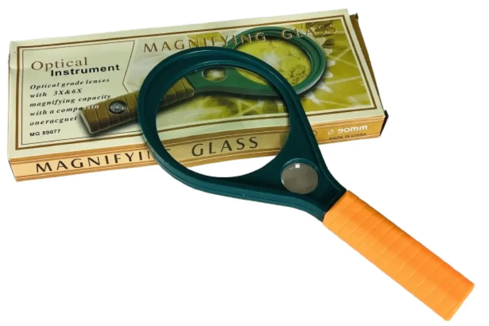 Лупа пластик  90мм Луцьк - фото 1