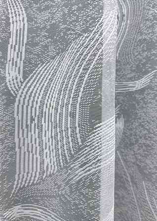 Тюль VR-Textil 1594т Жакард Білий 250х225 см (42-0848) Київ