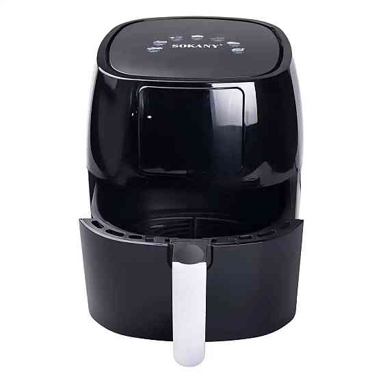 Аерогриль-фритюрниця Sokany SK-8018 електрична на 5л 1400 Вт чорна Київ