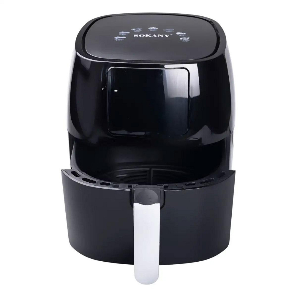 Аэрогриль-фритюрница Sokany SK-8018 электрическая на 5л 1400 Вт черная Киев - изображение 5