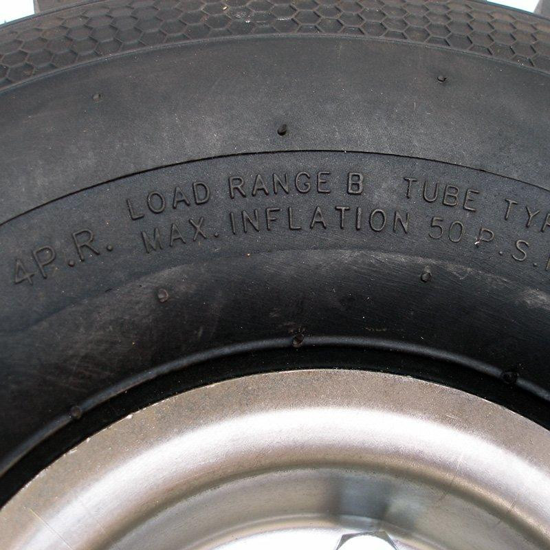 Пневматичне колесо 4.00-4 (КНК-300) – надувне колесо з камерою 300 мм для візків, тачок, платформ Харків - фото 5