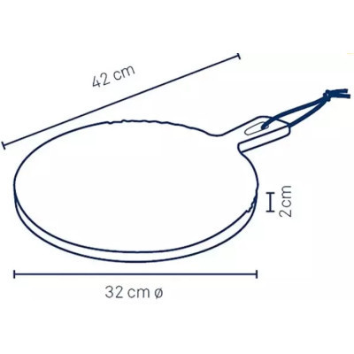 Дошка для нарізання Kela Cosma 32х32 см бамбук (12435) Вінниця - фото 2