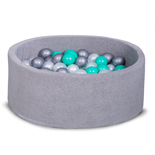 Сухой бассейн Хатка круглый, серый 80 см Киев - изображение 1