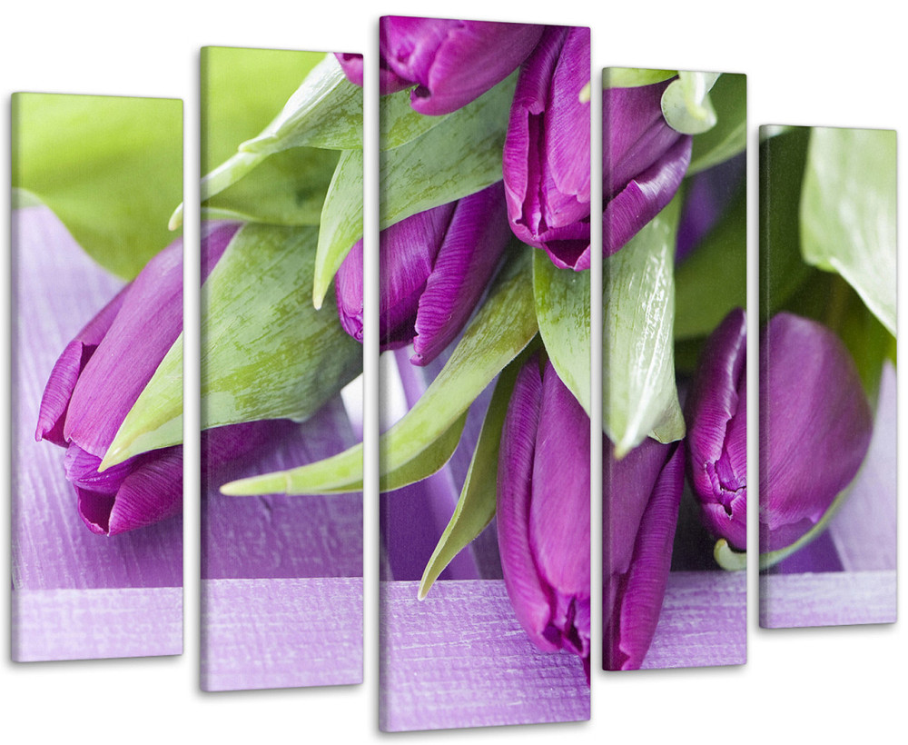 Модульна картина Квіти Тюльпани Art-7_5 Київ - фото 1