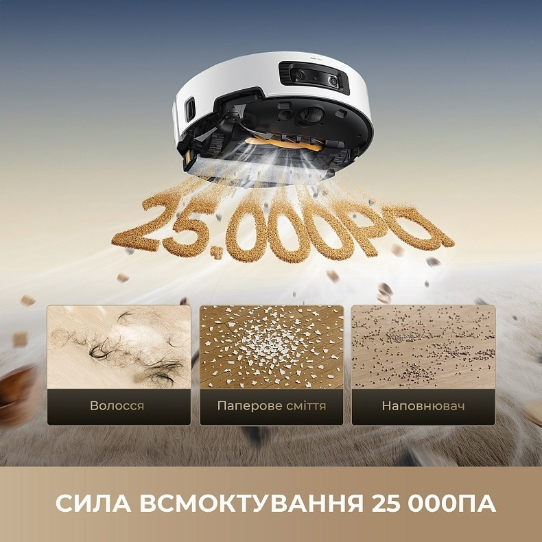 Робот-пилосос Dreame Aqua 10 Ultra Track Complete White (RLR81CE-1-WH) ( 18675 ) Харків - фото 12