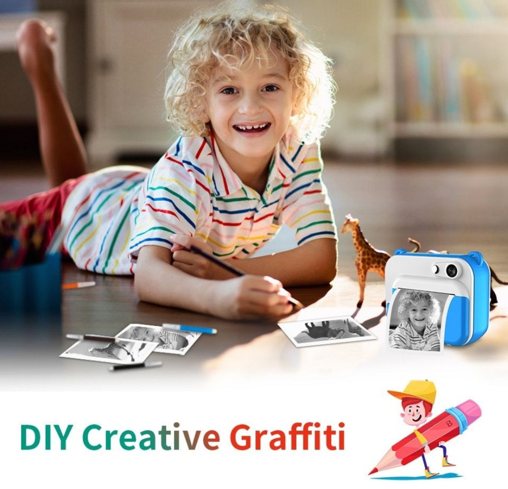 Термо фото принтер, миттєва фотографія. Поларойд.Дитяча камера Київ - фото 3