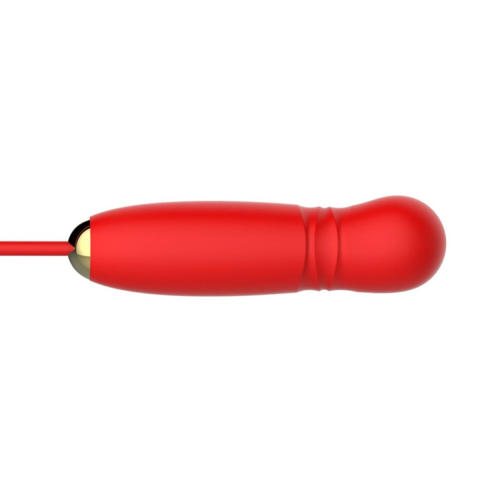 Вакуумный стимулятор в виде розы Every Night Toys с пульсацией, красный Sex Aura Киев - изображение 7