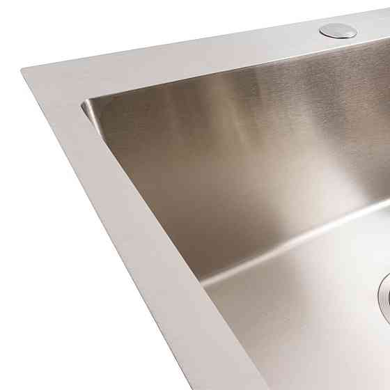 VALESO Кухонна мийка 58*43 нержавійка VALESO Handmade (сифон круглий, 3.0/0.8) Киев