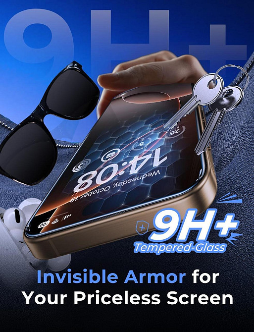 Защитное стекло MAGIC JOHN iPhone 16 Pro 6.3