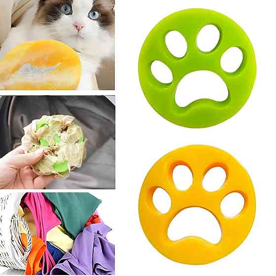 Силіконова лапка для видалення шерсті під час прання,1шт,Колір Рандом SBR Київ