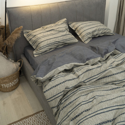 Постільна білизна Tiare L011 Сатин Deluxe євро (L011_DeLuxe_ev) Вінниця - фото 7