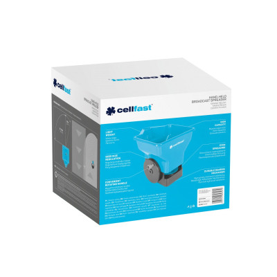 Сівалка Cellfast розкид до 3.6м, гранули до 10мм, 3л (42-204) Вінниця - фото 4