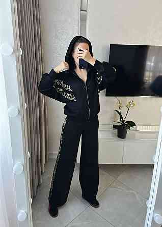 Жіночий стильний повсякденний костюм замша на дайвінгу Одеса