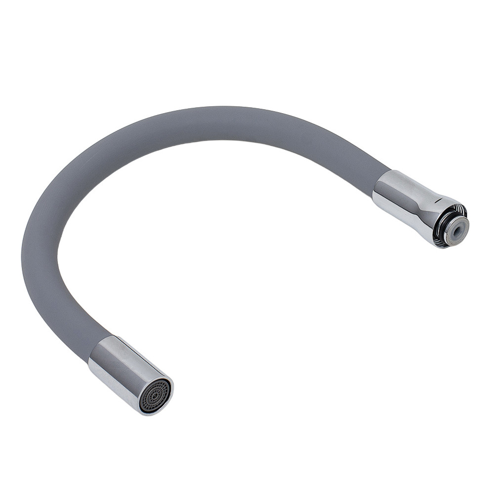 AQUATICA Излив (гусак) 3/4" для кухни силиконовый серый AQUATICA (XH-5240) (9793511) Коломия - фото 6