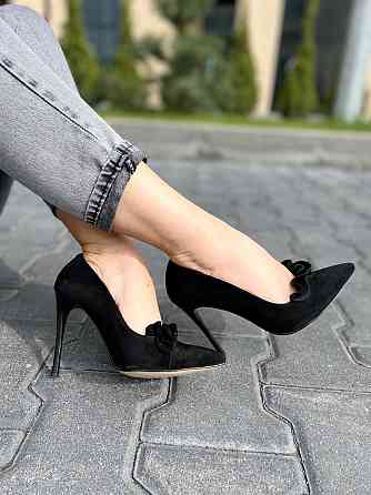 SANTINI Туфлі жіночі SANTINI чорні натуральна замша каблук 11см 35-39 (70591-21) Коломия