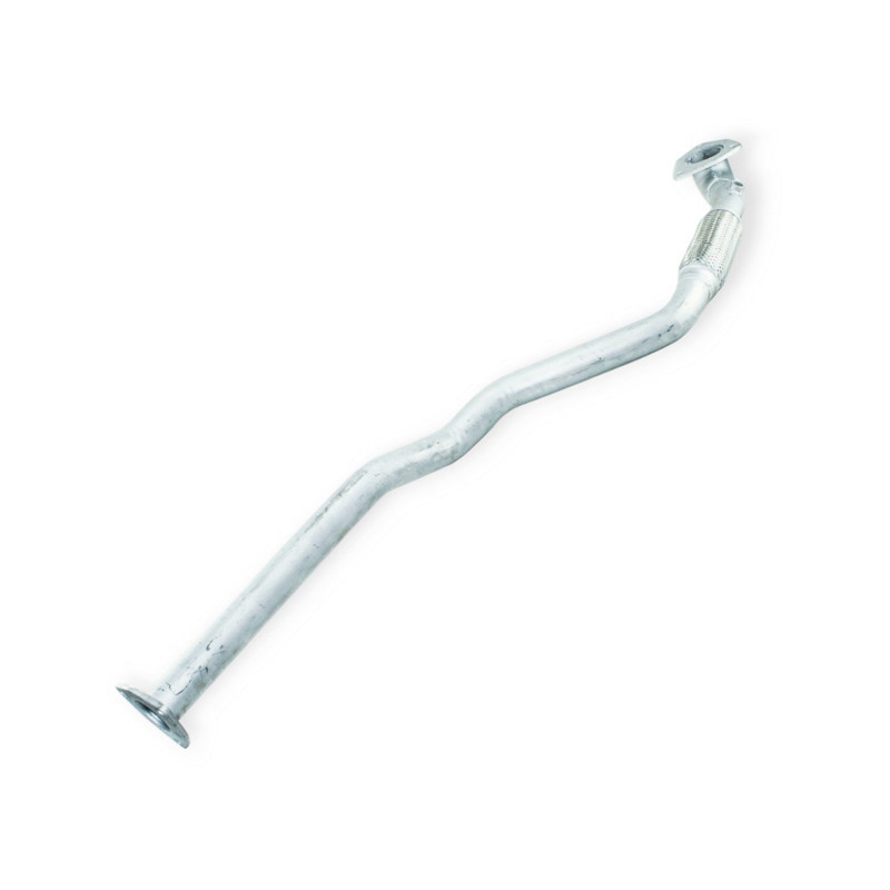 Труба Ланос із гофрою, під лямбда-зонд (євро-3) (штани) приймальна Мукачево - фото 1