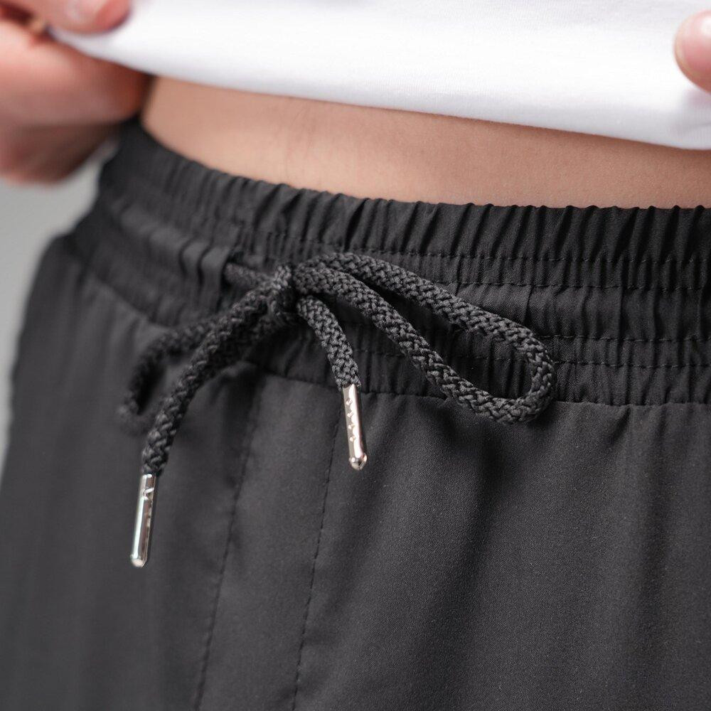 Чоловічі штани-джоггери чорні на літо на манжетах з кишенями поліестер Slavni Bend Одеса - фото 7