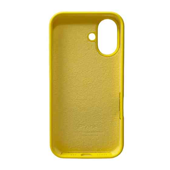 Чохол для смартфона Silicone Full Case AA Open Cam for Apple iPhone 16 56,Sunny Yellow Киев