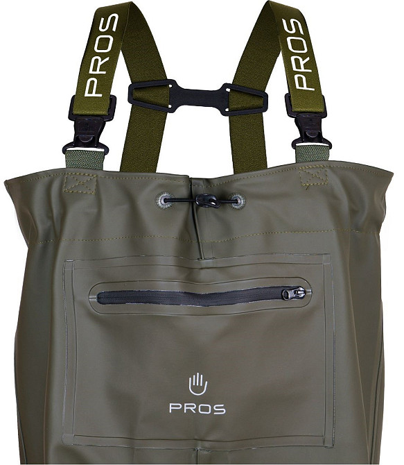 Водонепроникні Заброди (Комбінезон) посилені вставки + 2 кишені PROS "Premium" (SBPP01) Розмір 41 Нововолинськ - фото 7