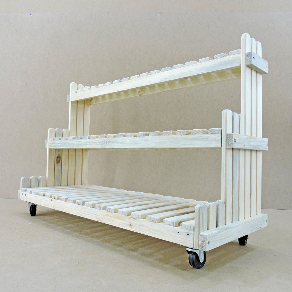 Підставка для квітів "Санабрія 100" на коліщатках бланже Миколаїв - фото 6