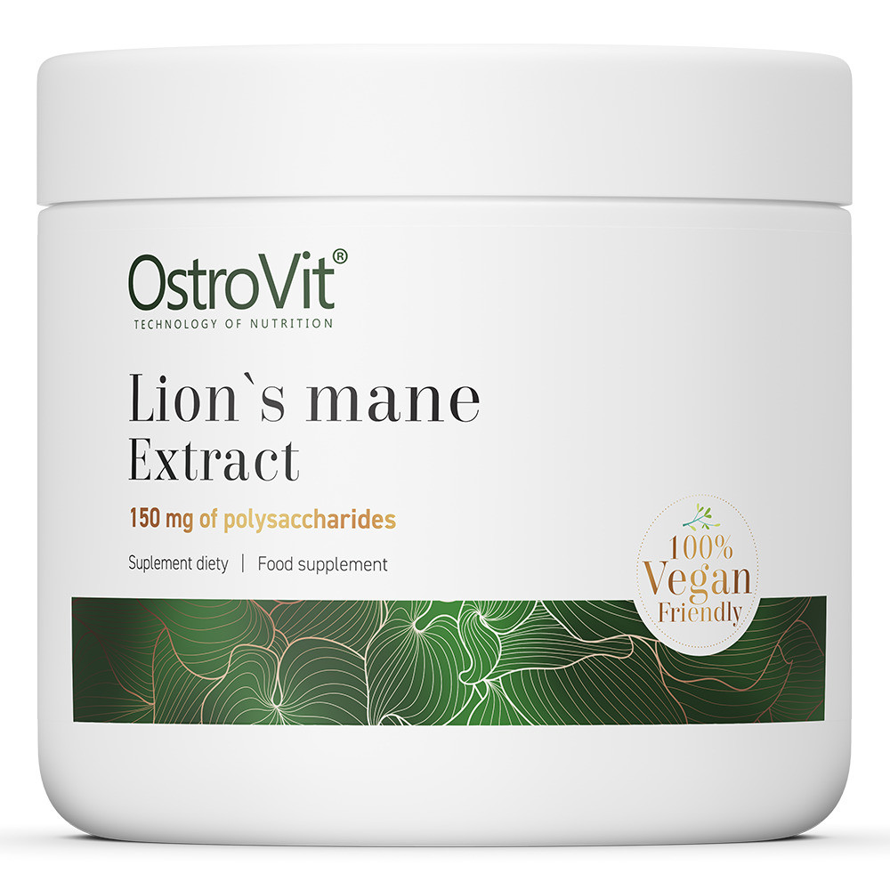 Экстракт львиной гривы OstroVit Vege Lion's Mane 50 g Луцк - изображение 1