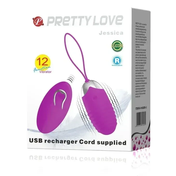 Вибрайте с пультом управления PRETTY LOVE JESSICA USB 12 functions Sex Aura Киев - изображение 9