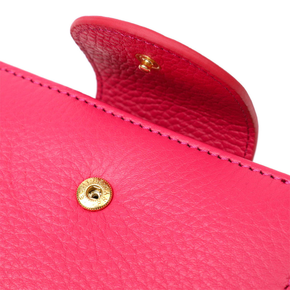 Красочный женский кошелек из натуральной кожи Tony Bellucci 22063 Фуксия Киев - изображение 7