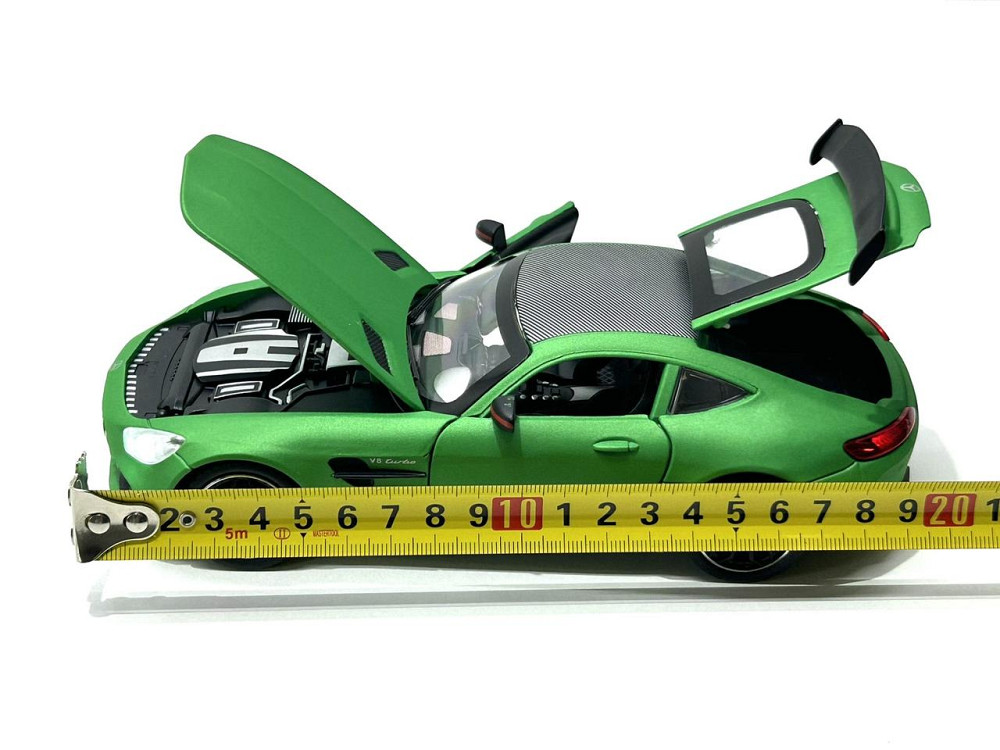 Машина Автосвіт Mercedes SL-class інерційна відчиняються двері капот багажник 20см Зелена (AP-1840) Чернигов - изображение 3