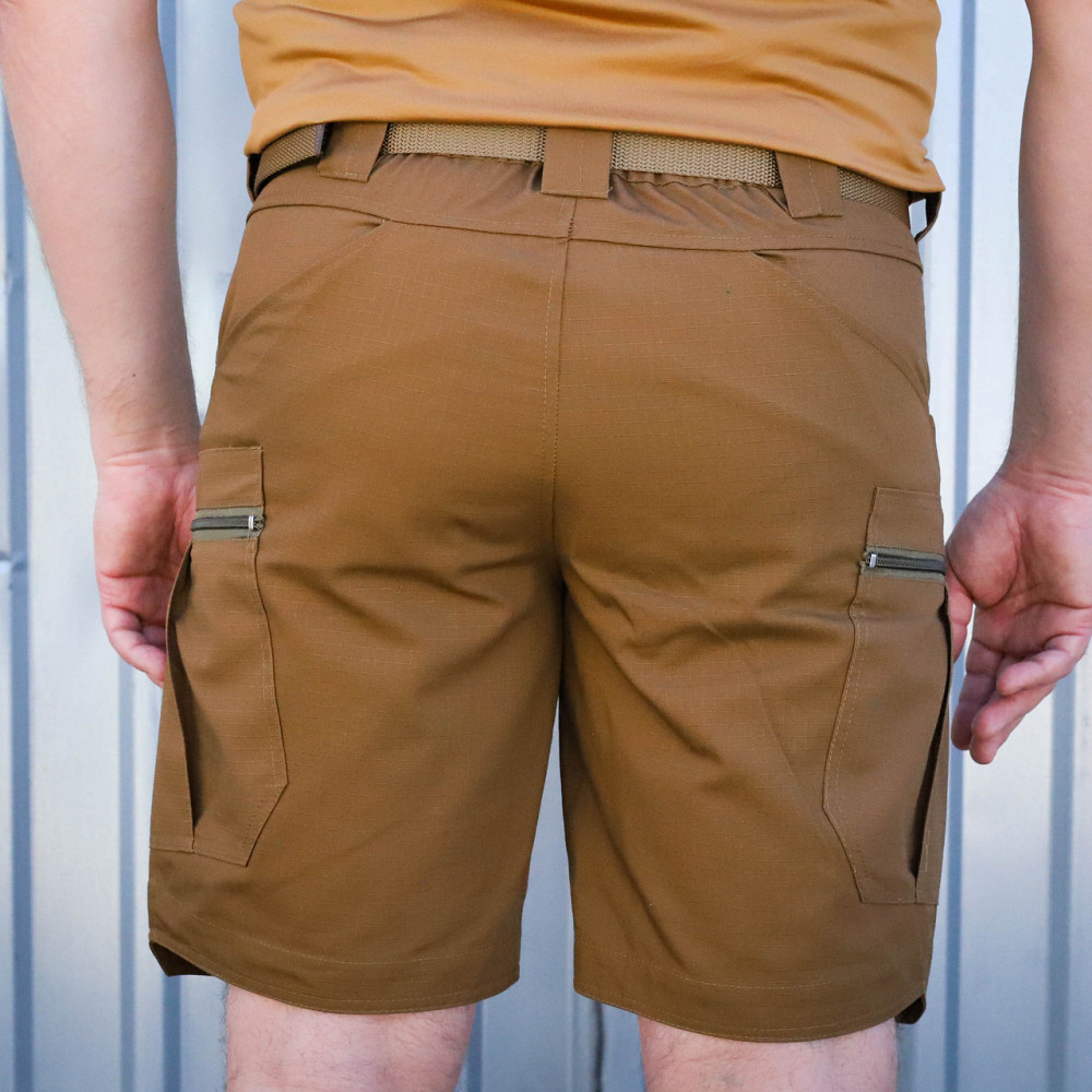 Шорти тактичні стрейч ріп-стоп STURM койот Київ - фото 2