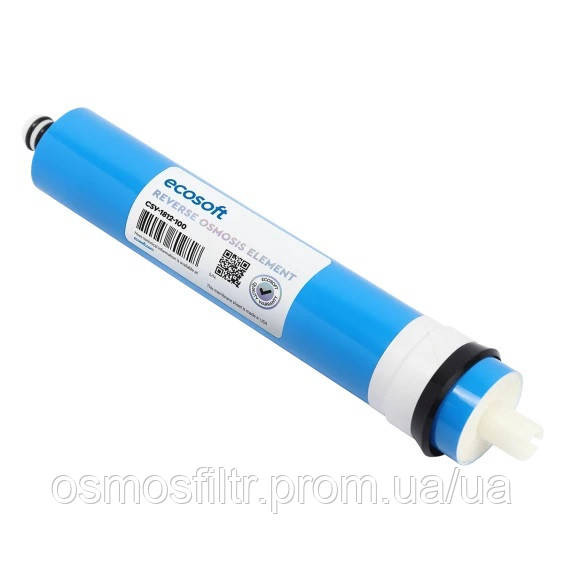 Мембрана Ecosoft 100GPD для домашніх фільтрів зворотного осмосу (CSV1812100ECO) Київ - фото 6