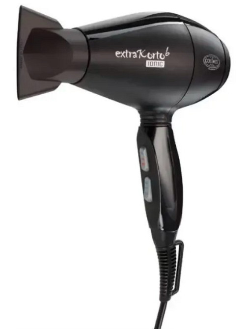 Фен Coifin Extra Korto 6K Ion Black ( Чорний ) Харьков - изображение 1