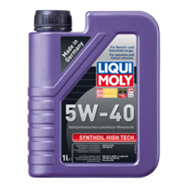 LIQUI MOLY Синтетична моторна олива - Synthoil High Tech SAE 5W-40 1л. Коломия - фото 2