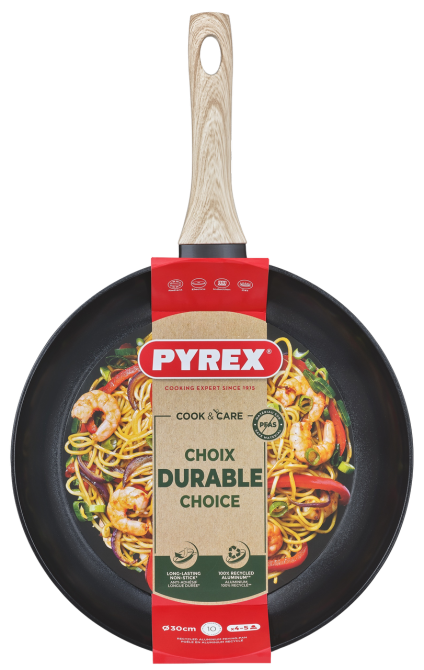 Сковорода Pyrex Cook&Care 30 см, класична (7120908) Київ - фото 7