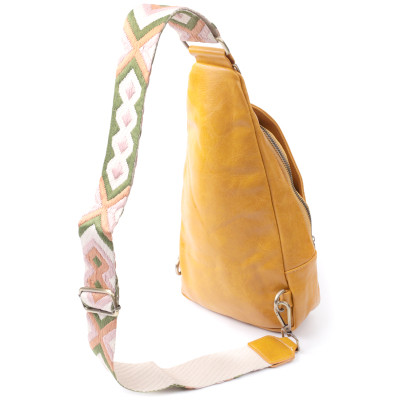 Сумка Vintage З екошкіри Жовта (22775) Вінниця - фото 6