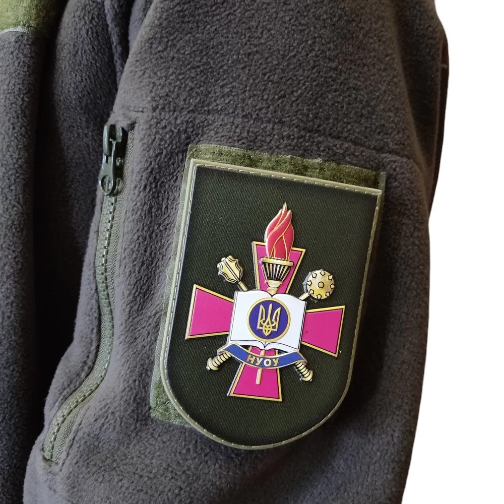 Патч / шеврон Національний університет оборони України олива Запоріжжя - фото 3