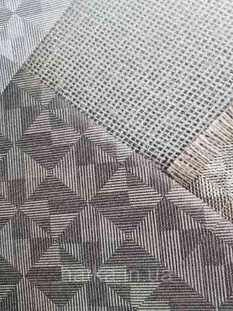 Обои виниловые на флизелине AdaWall Beta1.06х10 геометрия фигуры черные коричневые золотистые 3д 1103-6 Киев